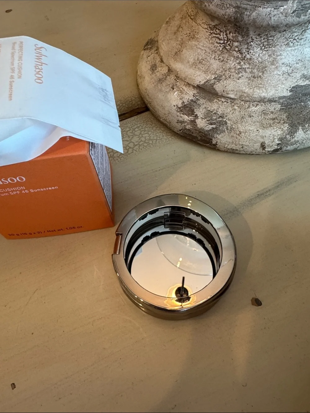 Sulwhasoo Radiant Cushion Foundation Compact with Amber refill